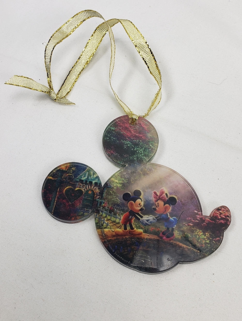 Mickey and Minnie Christmas Ornament